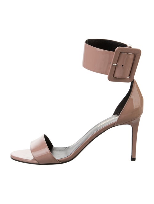 Saint Laurent Patent Leather Sandals