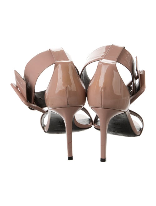 Saint Laurent Patent Leather Sandals