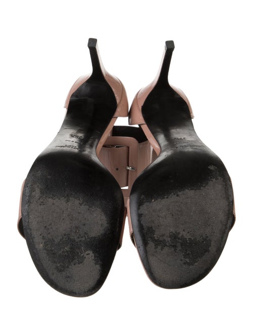 Saint Laurent Patent Leather Sandals