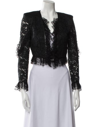 Saint Laurent Lace Evening Jacket