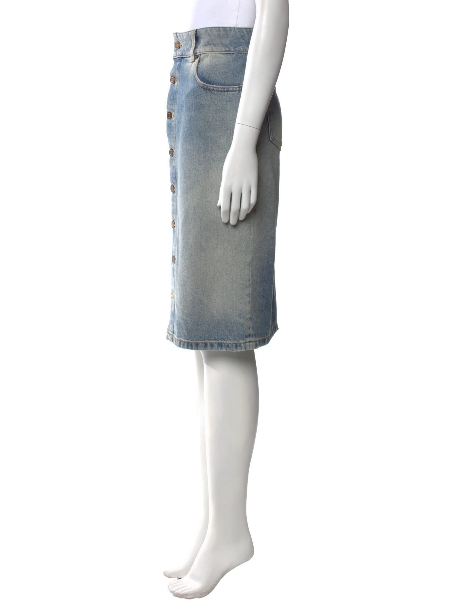 Saint Laurent Knee-Length Skirt