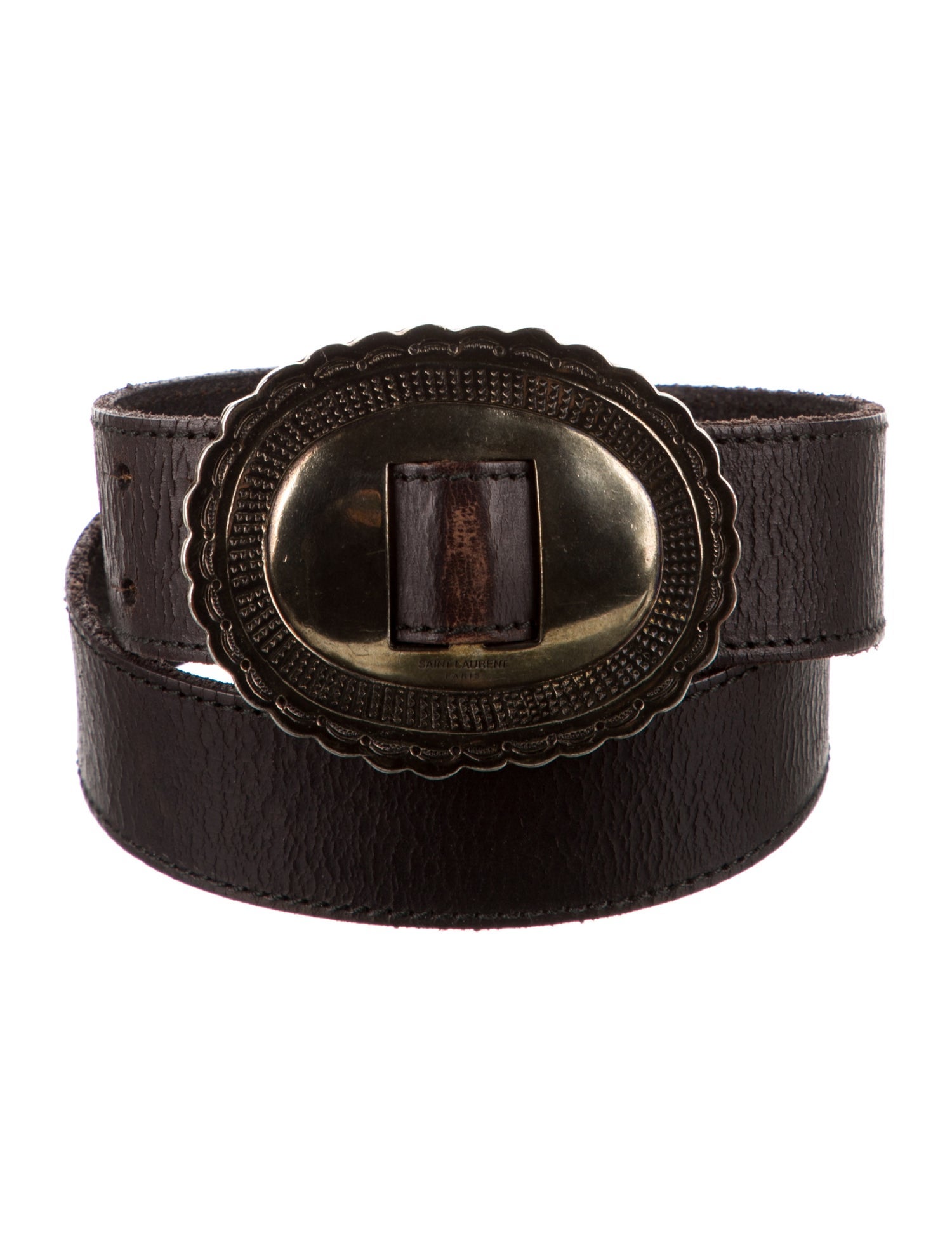 Saint Laurent Leather Belt