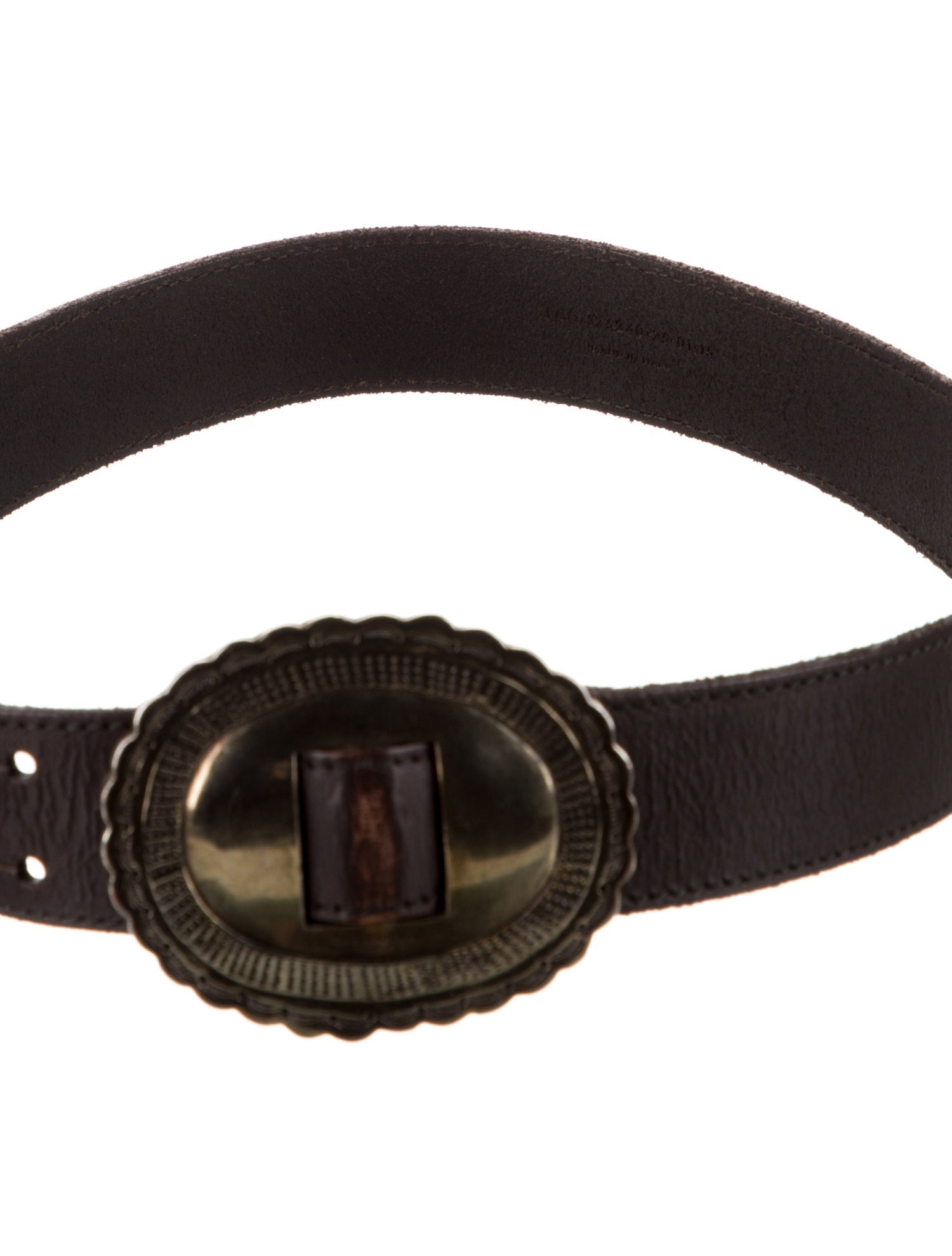 Saint Laurent Leather Belt