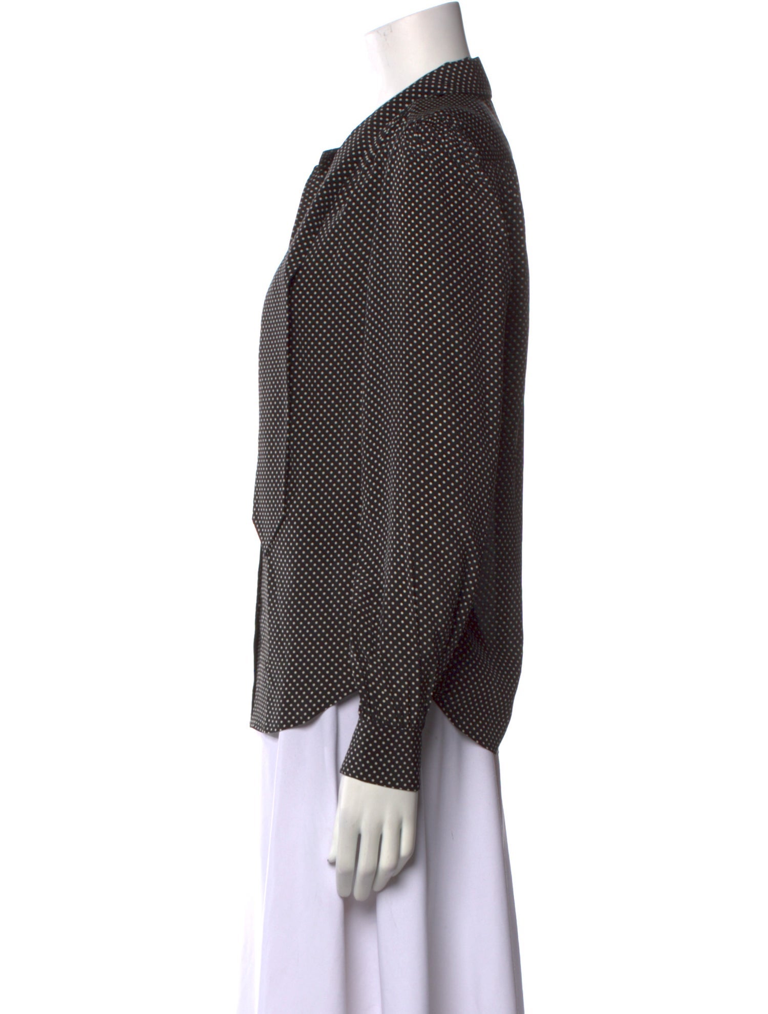 Saint Laurent 2023 Silk Blouse