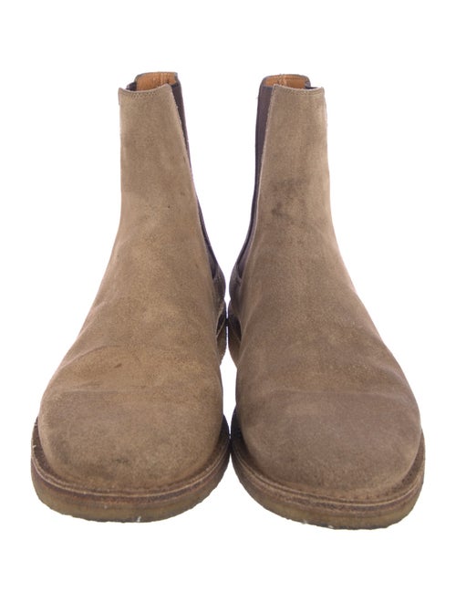 Saint Laurent Suede Chelsea Boots