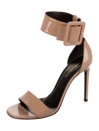 Saint Laurent Patent Leather Sandals