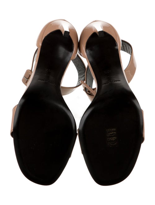 Saint Laurent Patent Leather Sandals