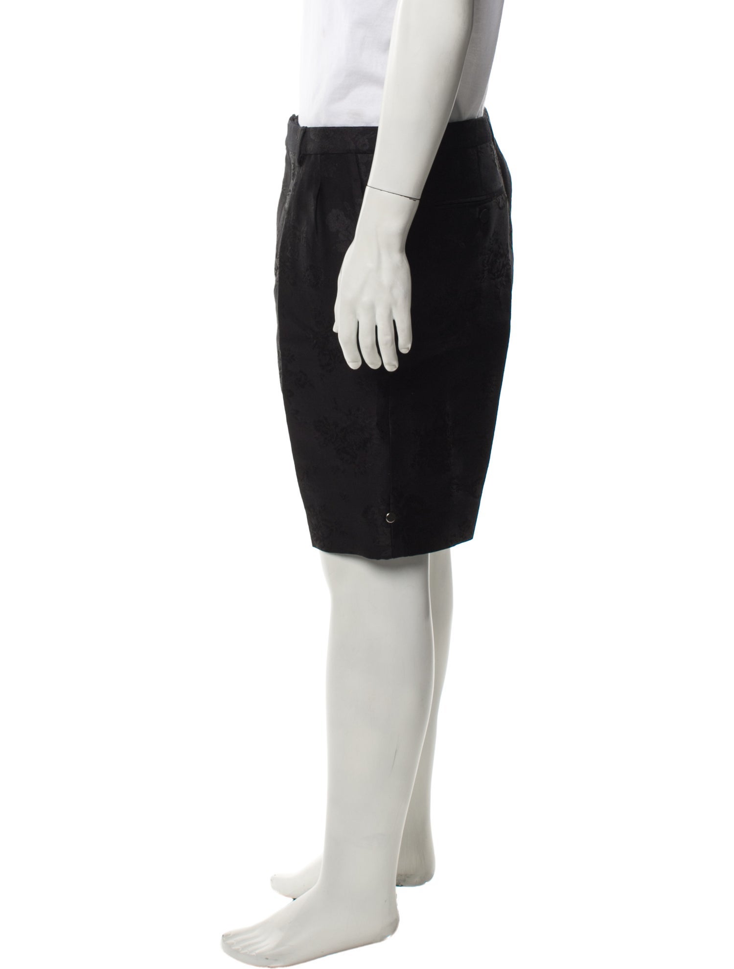 Saint Laurent 2021 Flat Front Shorts w/ Tags