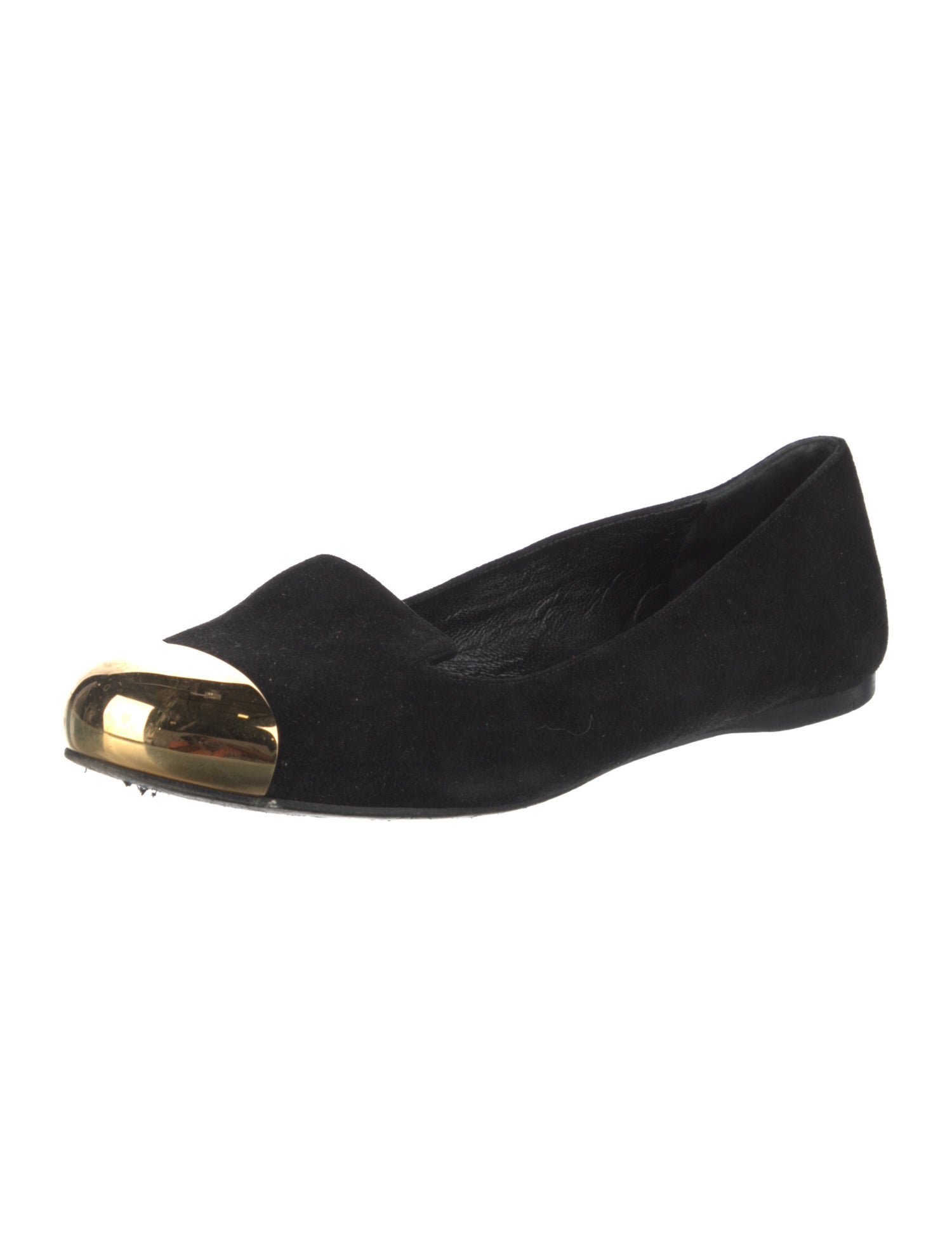 Yves Saint Laurent Suede Flats