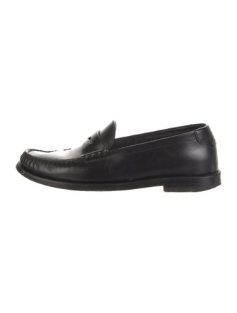 Saint Laurent Leather Loafers