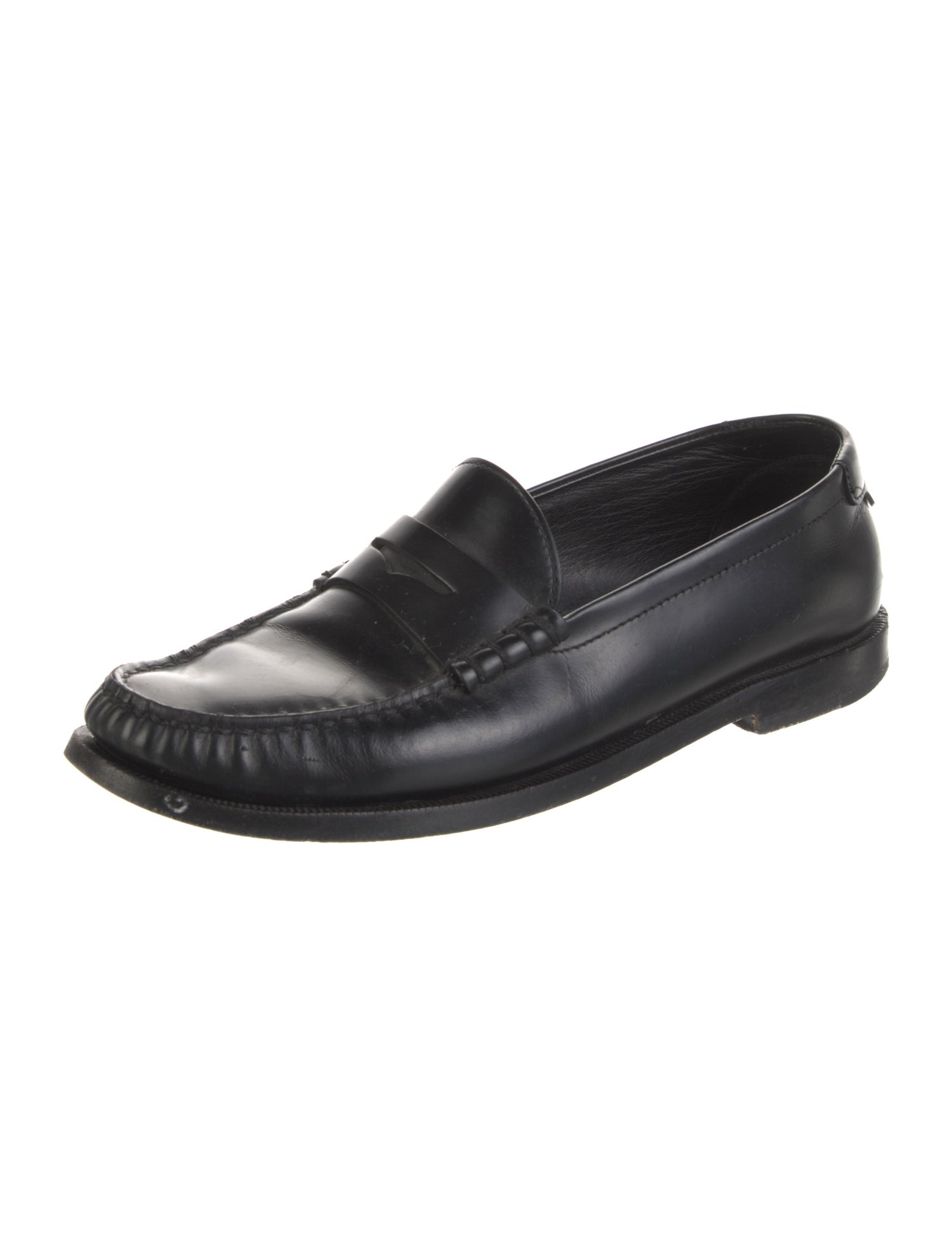 Saint Laurent Leather Loafers