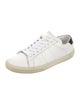 Saint Laurent Leather Colorblock Pattern Sneakers