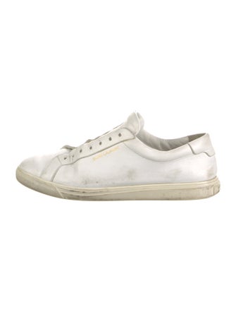 Saint Laurent Leather Sneakers