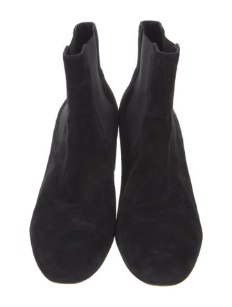 Saint Laurent Suede Chelsea Boots