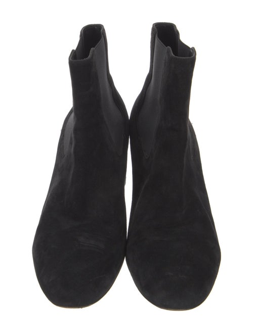 Saint Laurent Suede Chelsea Boots