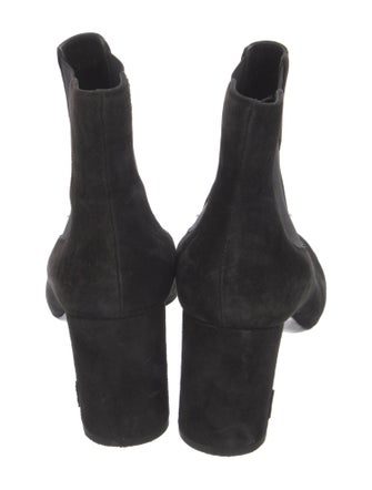Saint Laurent Suede Chelsea Boots