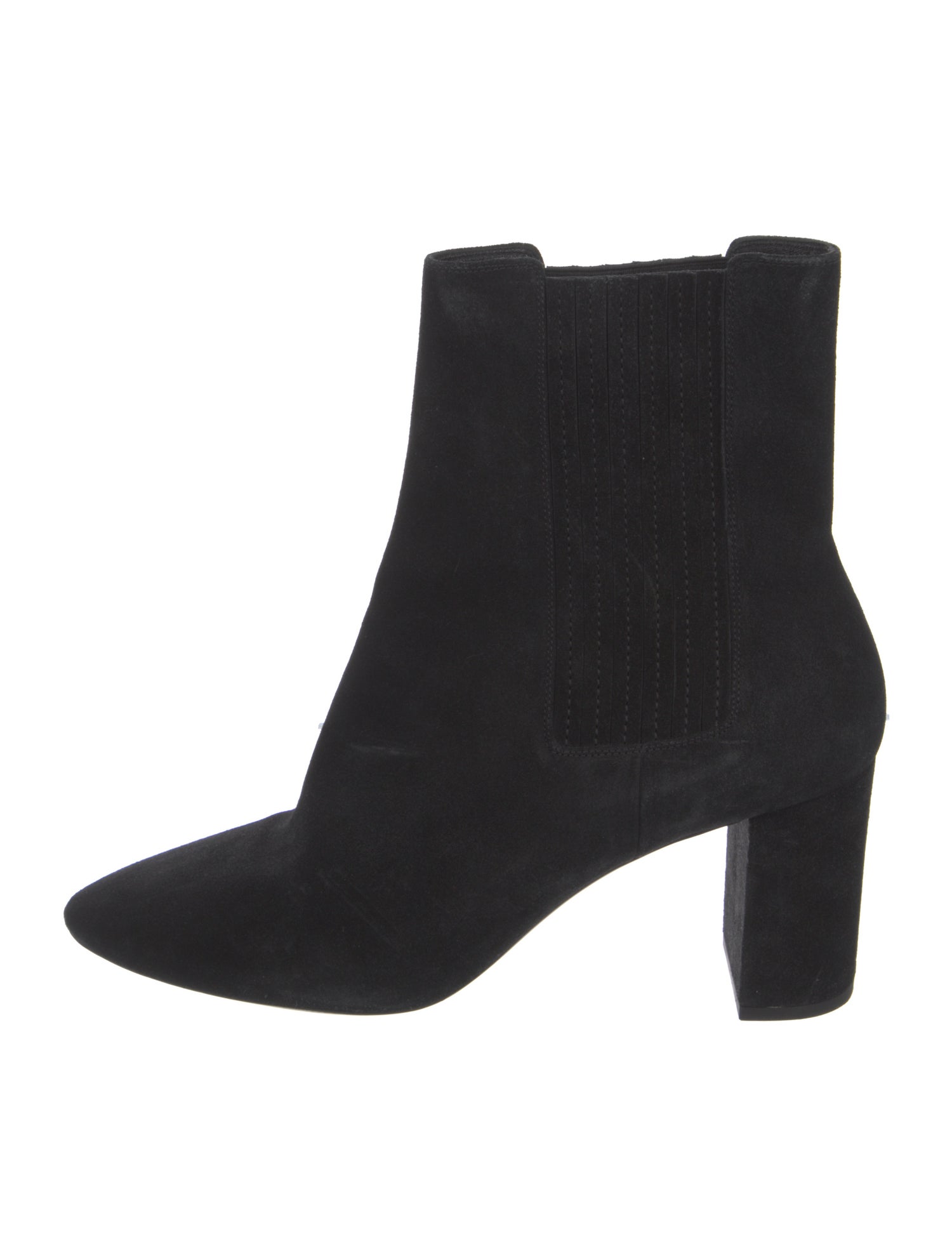 Saint Laurent Suede Chelsea Boots