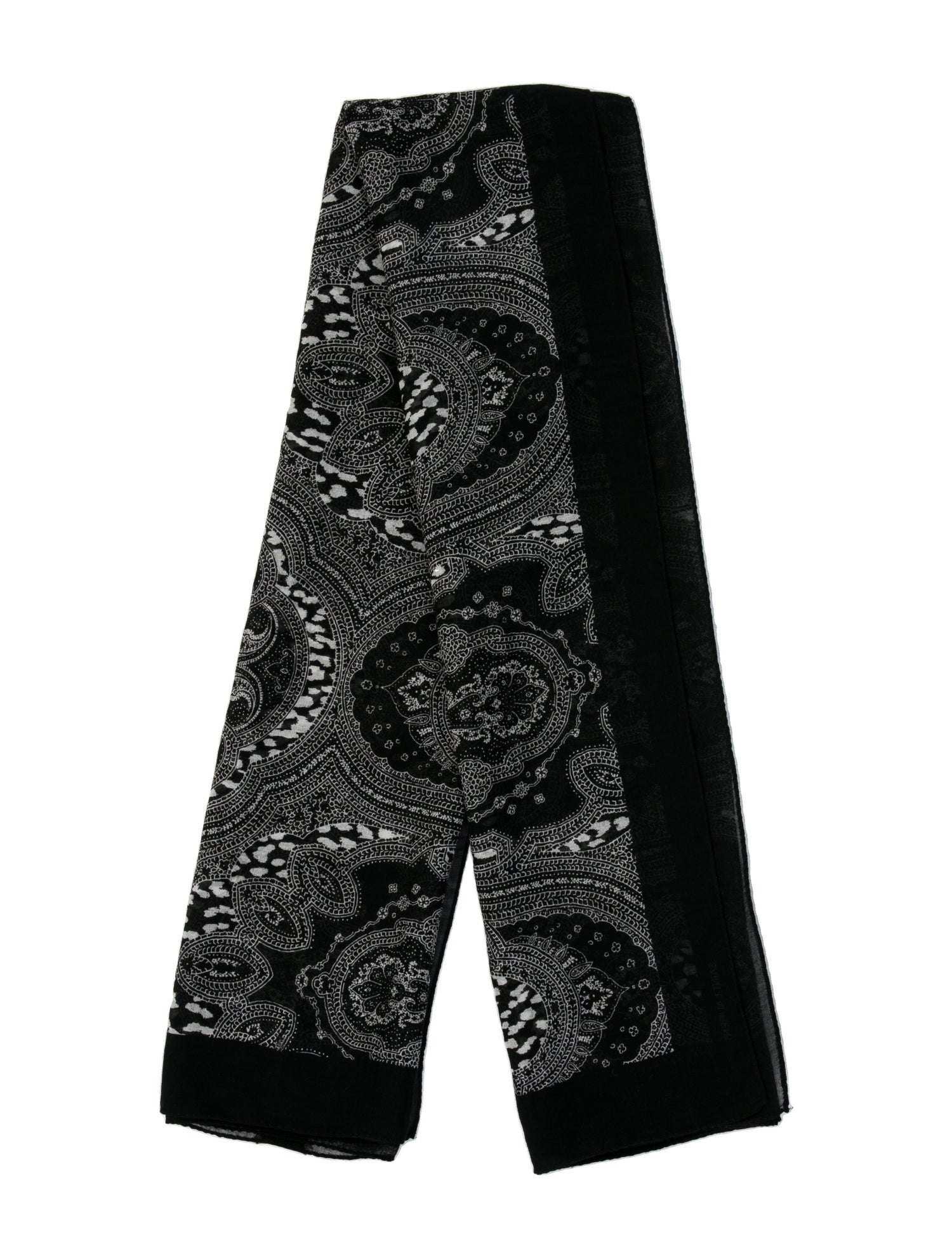 Saint Laurent Printed Scarf