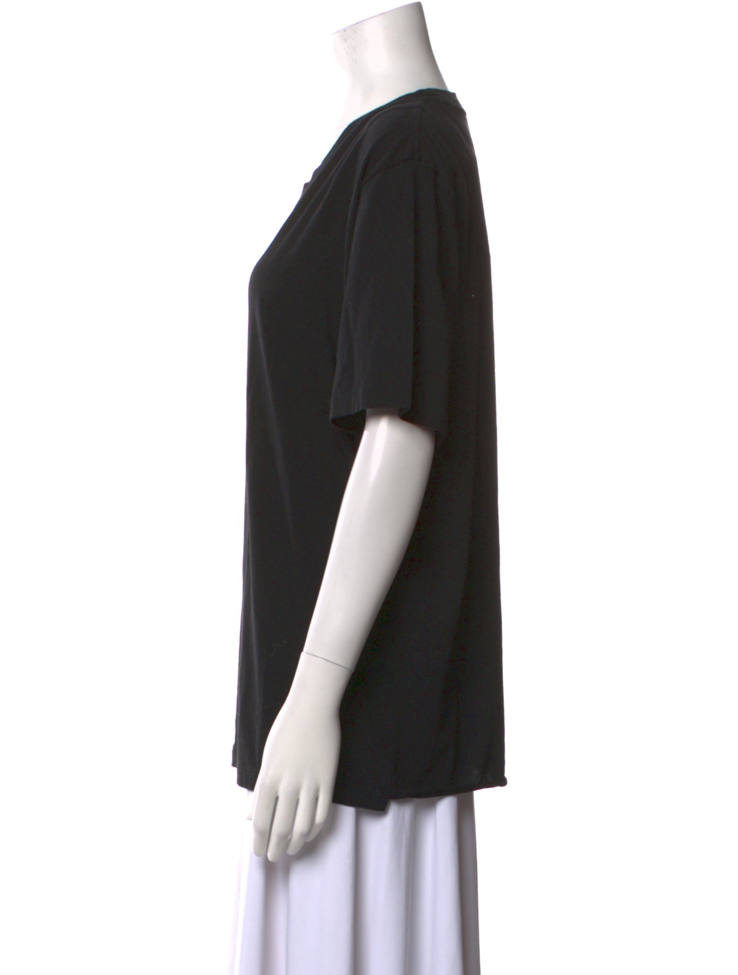 Saint Laurent Graphic Print Crew Neck T-Shirt w/ Tags