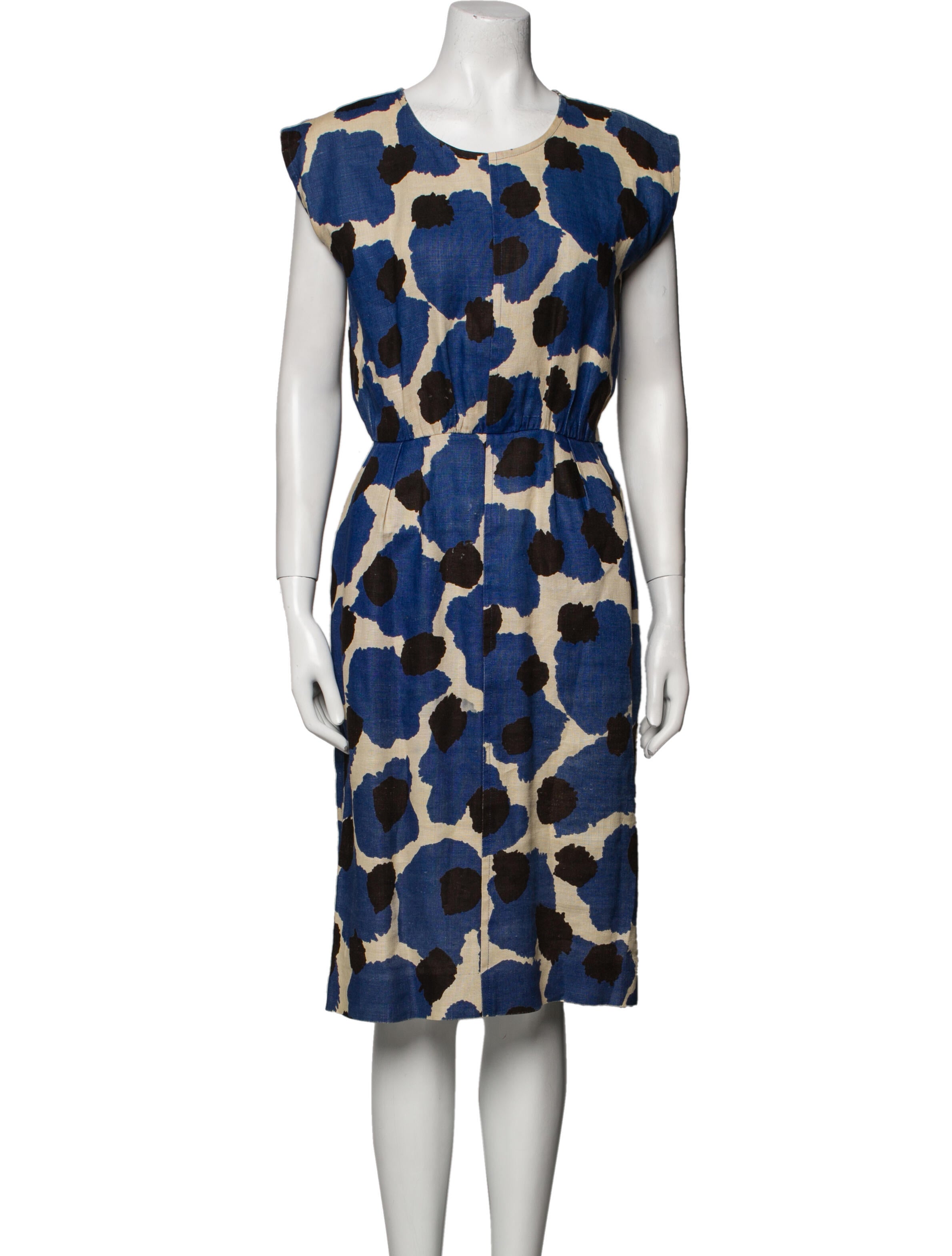 Yves Saint Laurent Rive Gauche Vintage Midi Length Dress