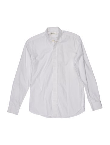 Saint Laurent Dress Shirts 2017 Long Sleeve Tuxedo Shirt Us14.5, It37 | XS