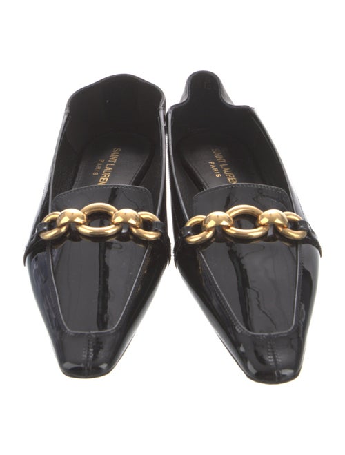 Saint Laurent Patent Leather Loafers
