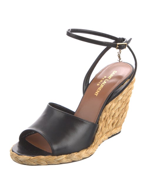 Saint Laurent Leather Espadrilles