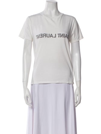 Saint Laurent 2021 Graphic Print T-Shirt