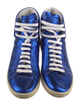 Saint Laurent Leather Sneakers