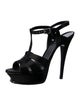 Saint Laurent Leather T-Strap Sandals