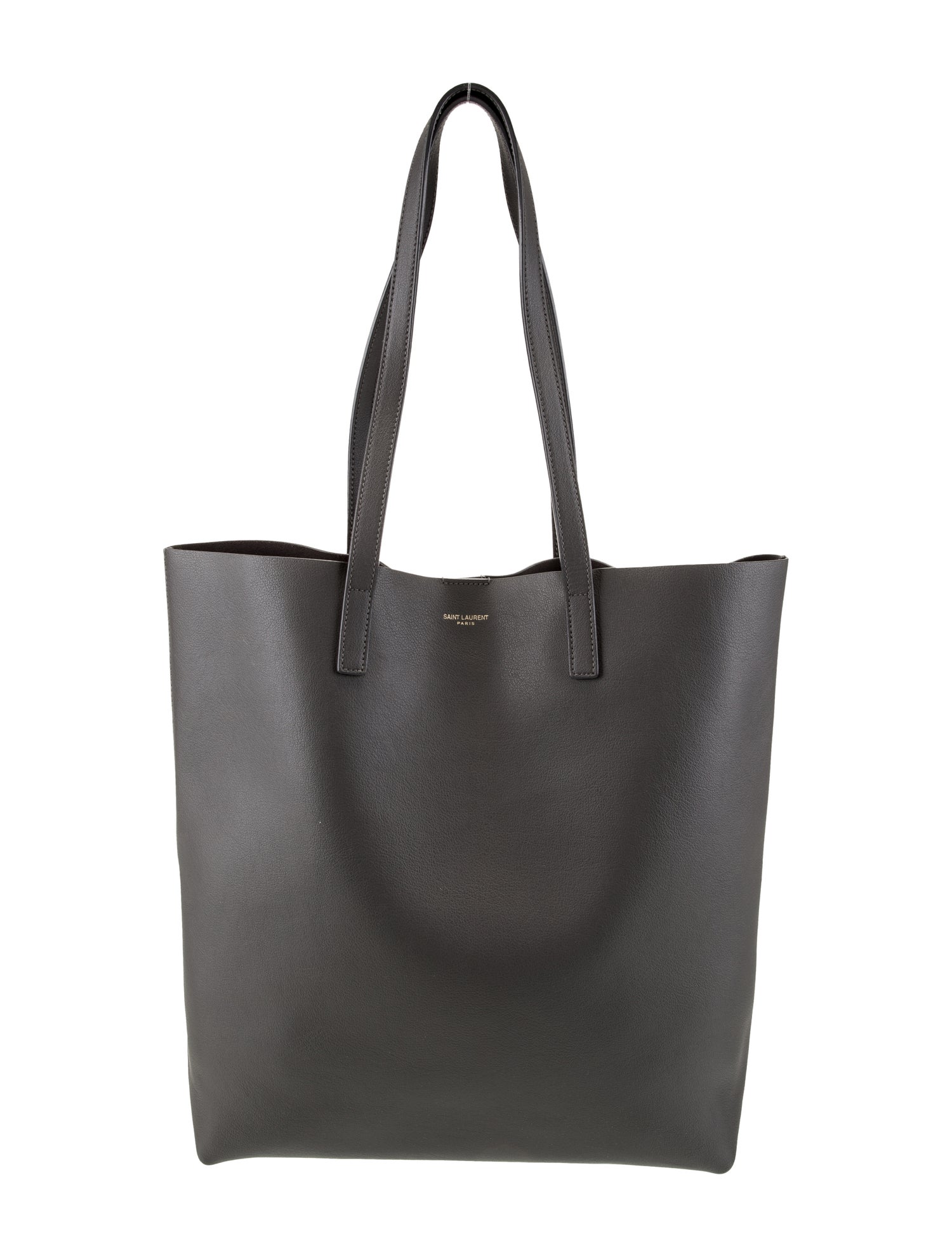 Saint Laurent Leather N/S tote 2021