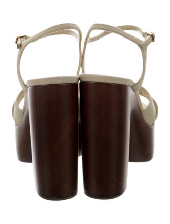 Saint Laurent Canvas Sandals