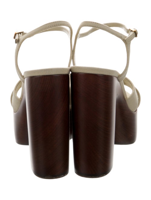Saint Laurent Canvas Sandals