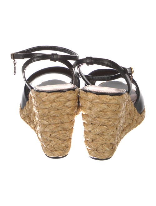 Saint Laurent Leather Espadrilles