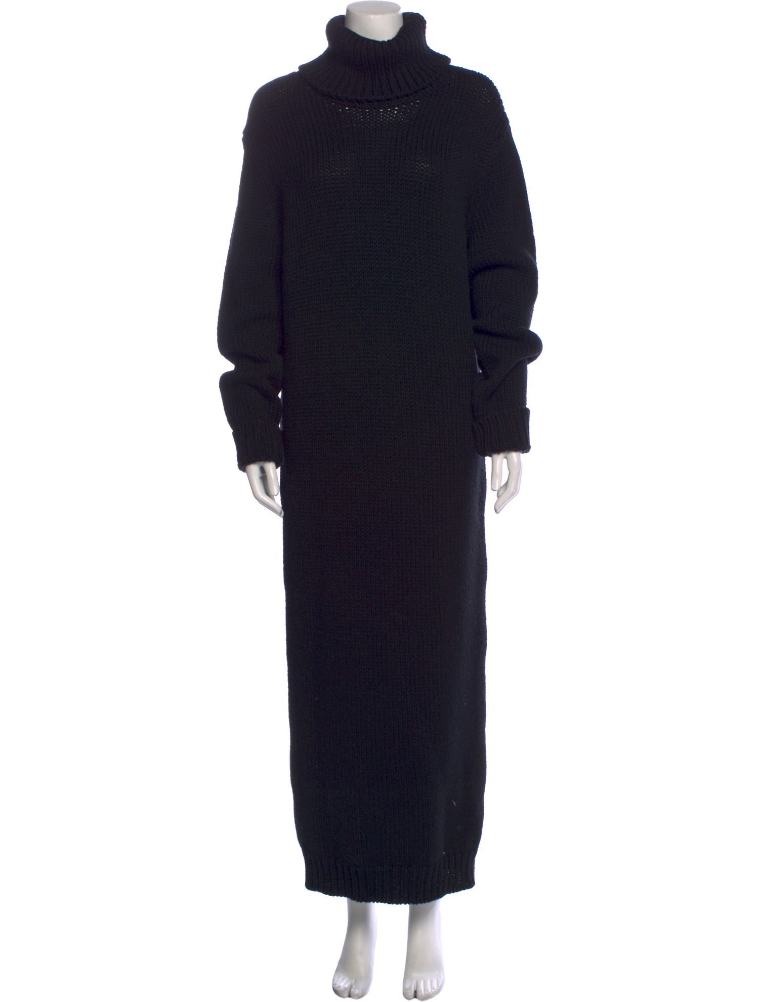 Saint Laurent Wool Long Dress