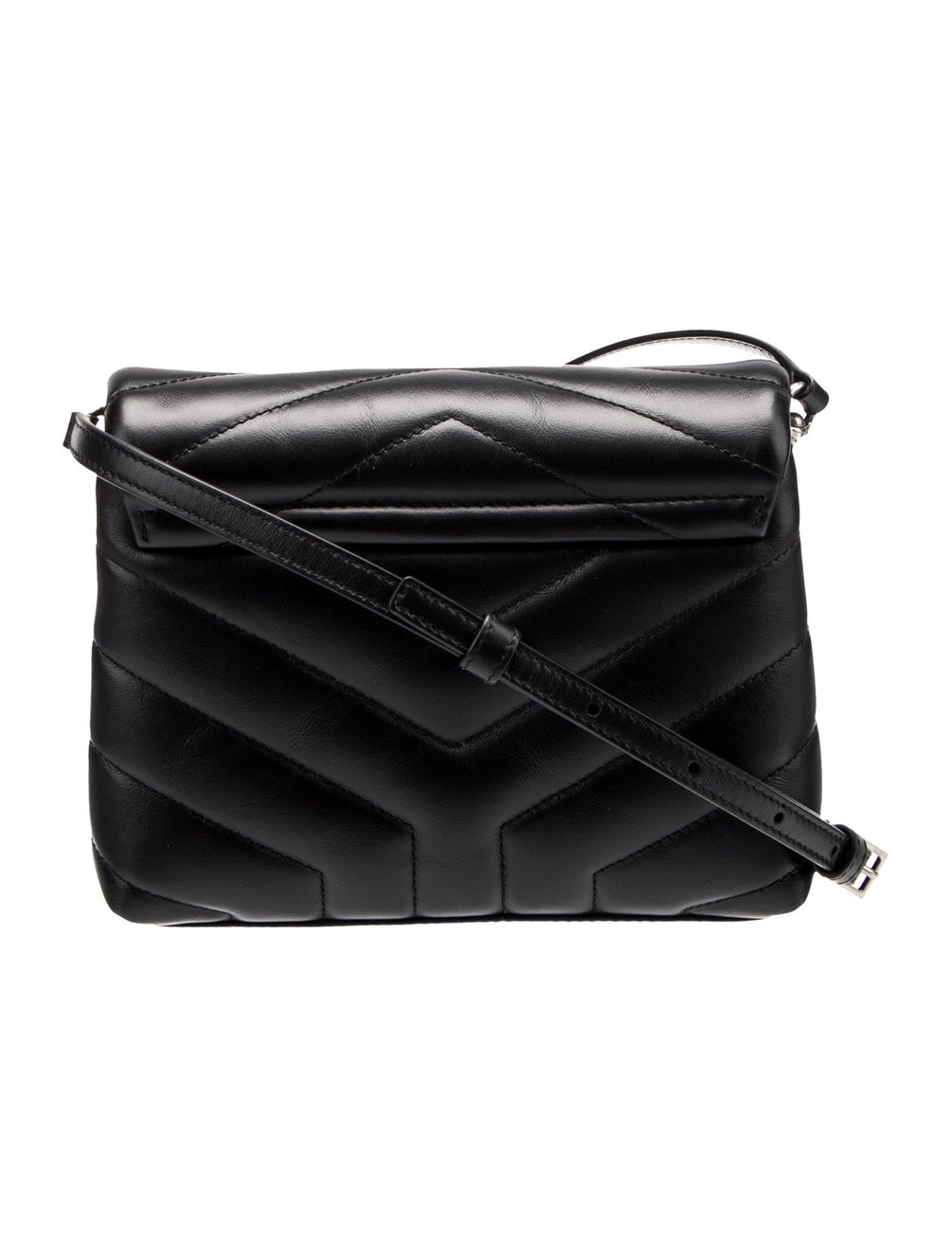 Saint Laurent Leather LouLou Toy - Black Crossbody Bags, Handbags ...