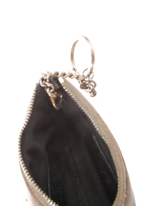 Saint Laurent leather keychains