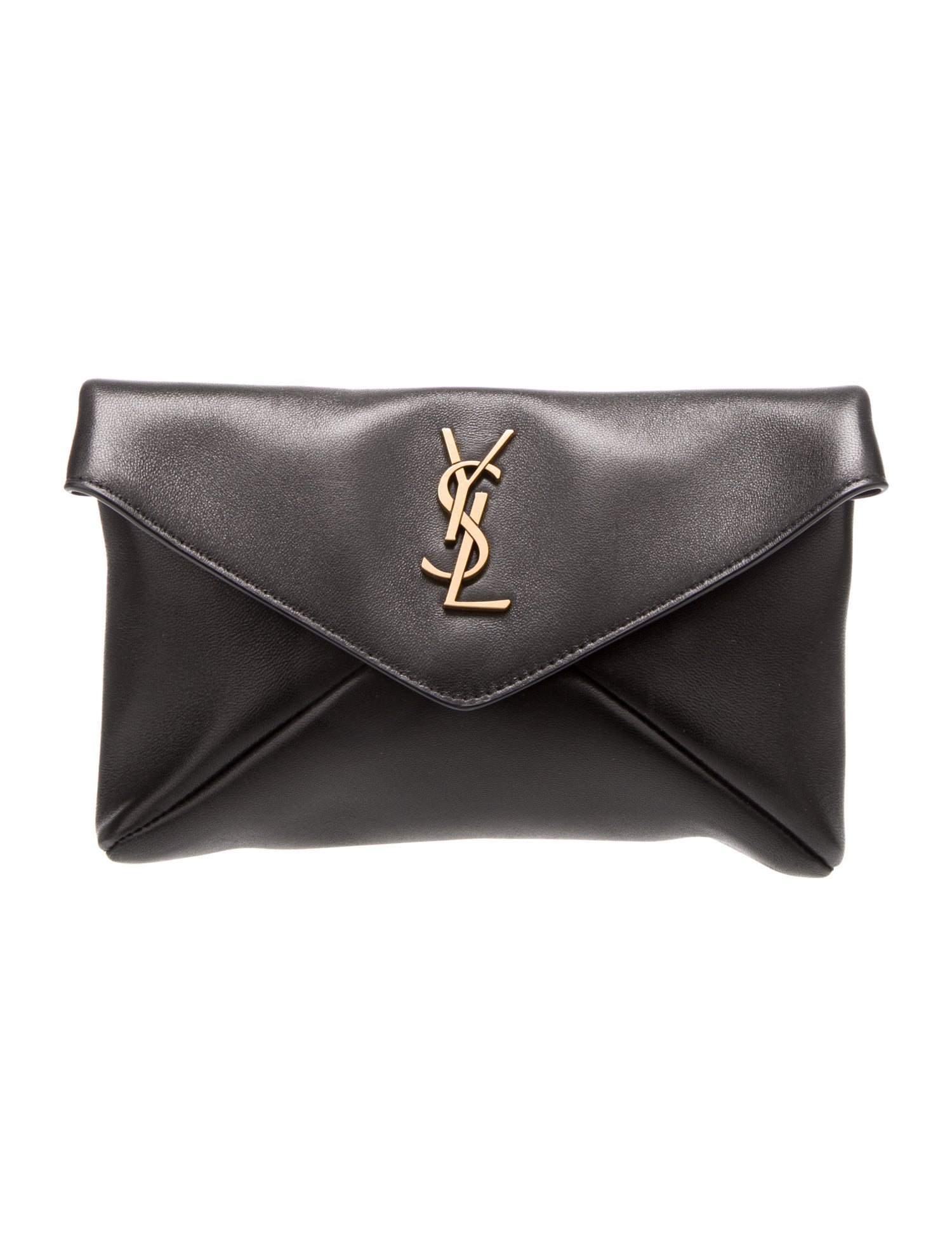 Saint Laurent Leather Cassandre Small 2023