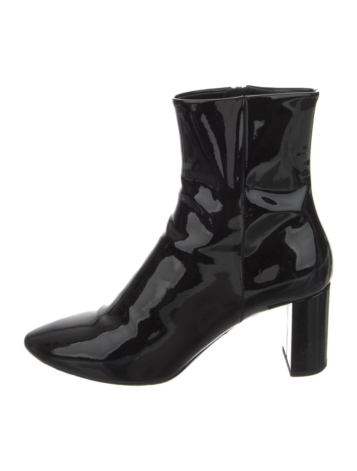 Saint Laurent Patent Leather Boots