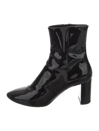 Saint Laurent Patent Leather Boots