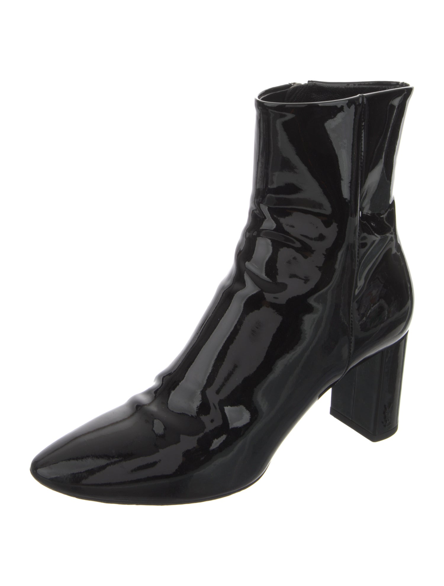 Saint Laurent Patent Leather Boots