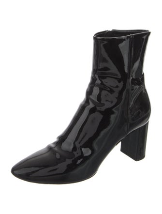Saint Laurent Patent Leather Boots
