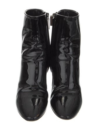 Saint Laurent Patent Leather Boots