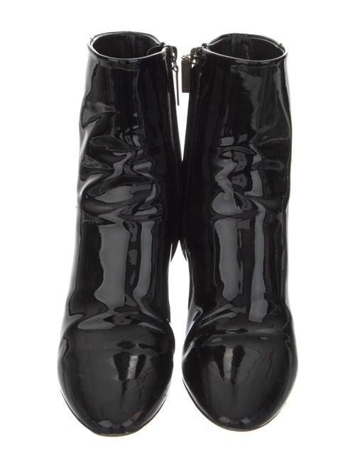 Saint Laurent Patent Leather Boots