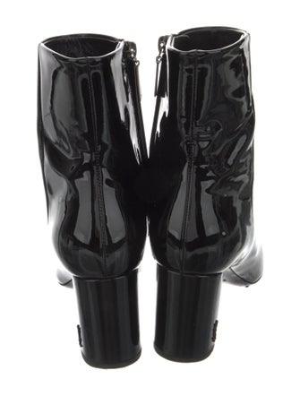 Saint Laurent Patent Leather Boots