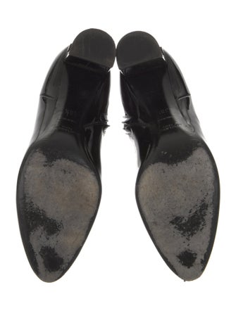 Saint Laurent Patent Leather Boots