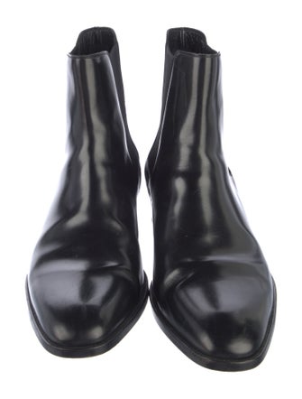 Saint Laurent Leather Chelsea Boots
