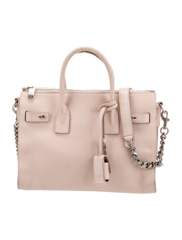 Saint Laurent Totes Leather Souple Sac De Jour Baby