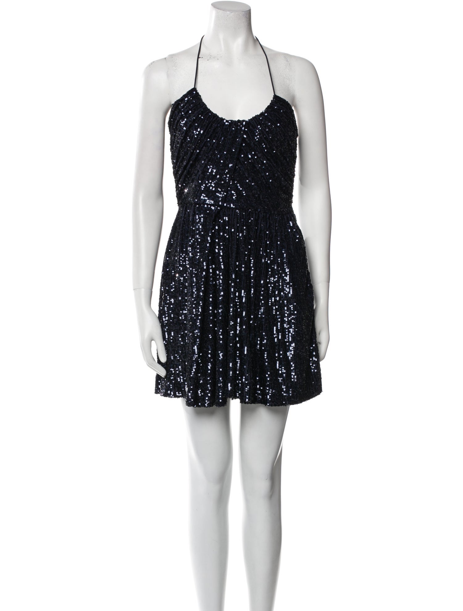 Saint Laurent Sequin Mini Dress