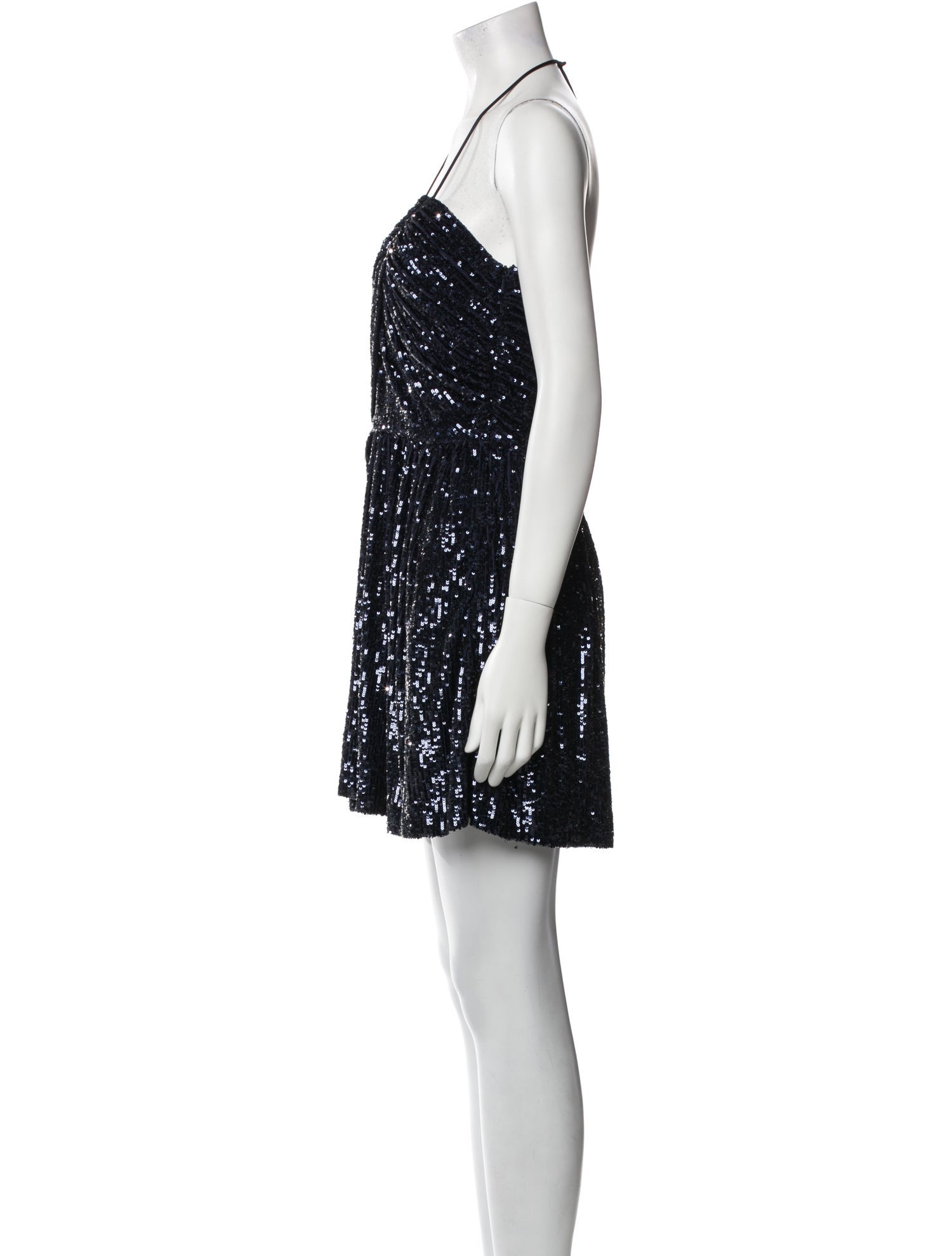Saint Laurent Sequin Mini Dress